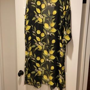 NWT Lemon design LuLaRoe Shirley Kimono